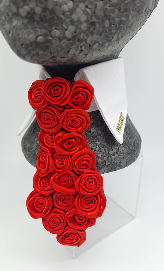 The rose tie and collar set - Limited Edition